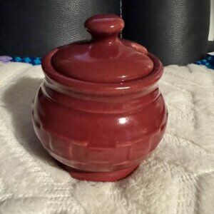 Longaberger Woven traditions sugar bowl